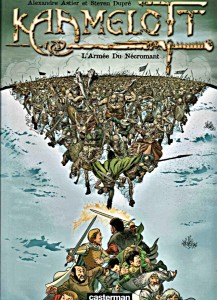 Couverture de l’édition classique du tome 1 : L’Armée du Nécromant