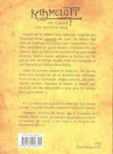 Kaamelott : À la table du roi Arthur, 4ème de couverture